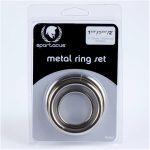 Spartacus Metal Cock Ring Set ( 3 Rings) - Image 3