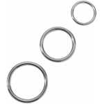 Spartacus Metal Cock Ring Set ( 3 Rings) - Image 2