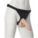 Vac-U-Lock 7" Ultraskyn Dildo with Ultra Harness - Beige