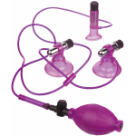 Fetish Fantasy Vibrating Triple Suckers Purple