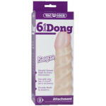 Vac-U-Lock 6" Raging Hard-Ons Dong - Beige - Image 3