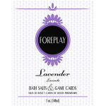 Foreplay Bath Salts & Game Cards - Lavender - Image 3