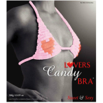 Lover's Candy Bra Heart Red, Pink - Image 2