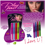 Play Pen Edible Body Paints 4 Pack - Image 2