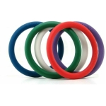 Spartacus Nitrile Cock Rings 5 Pack 1.5 inches