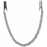 Fetish Fantasy Nipple Chain Clips Silver