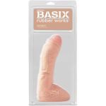 Basix Rubber Fat Boy 10 inches Dildo Beige - Image 3