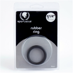 Spartacus Rubber Cock Ring 1.25in. (black) - Image 2