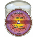 3 In 1 Round Massage Oil Candle High Tide	6oz