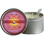 3 In 1 Round Massage Oil Candle High Tide	6oz - Image 2