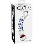 Icicles No. 18 Hand Blown Glass Massager - Image 3