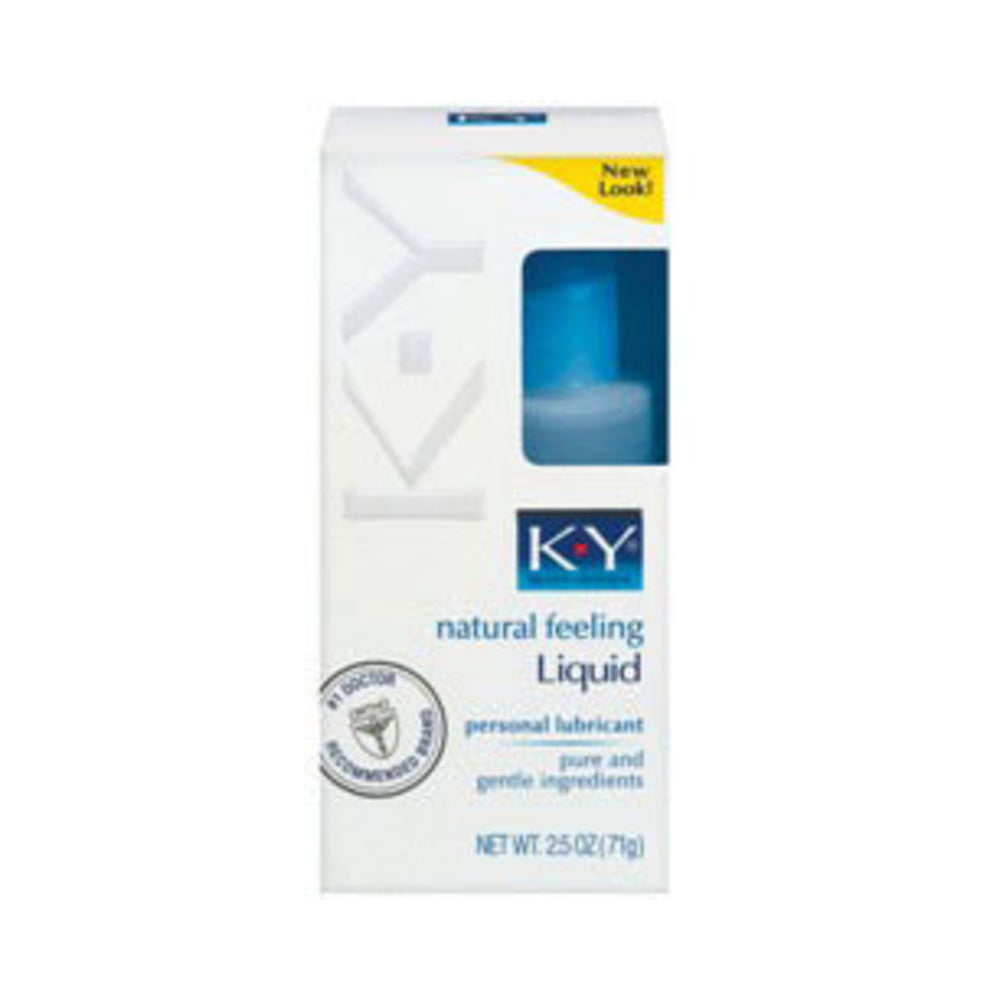 K-Y Natural Feeling Liquid 2.5oz