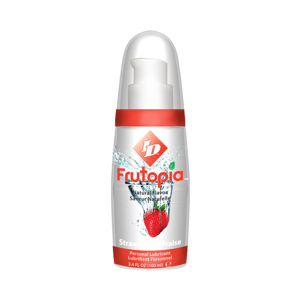 Id Frutopia Strawberry Flavored Lubricant 3.4 Fl Oz