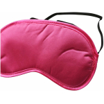 Sex & Mischief Satin Hot Pink Blindfold - Image 2