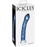 Icicles No 29 Textured Glass Dildo - Image 3