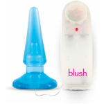 Basic Anal Pleaser Blue Vibrating Plug