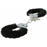 S&M Furry Handcuffs: Black