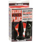 Deluxe Wonder Plug Inflatable Vibrating Black - Image 3