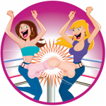 Bachelorette Party Favors Dueling Dickies Inflatable Pecker Sword Fight - Image 2