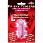 Frisky Finger Light Up Finger Massager - Pink - Image 2