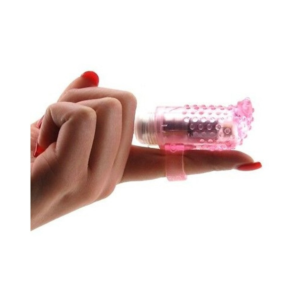 Frisky Finger Light Up Finger Massager - Pink