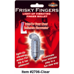 Light Up Frisky Finger - Clear. - Image 2