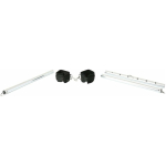 Expand Spreader Bar & Cuffs Set Aluminum Silver - Image 2