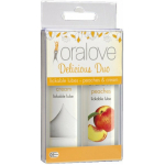 Oralove Delicious Duo Lickable Lubes Peaches and Cream - Image 2