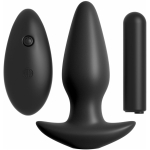 Anal Fantasy Remote Control Silicone Plug Black - Image 2