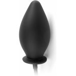 Anal Fantasy Inflatable Silicone Plug Black - Image 2