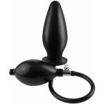Anal Fantasy Inflatable Silicone Plug Black