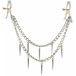 Fetish Fantasy Rock Hard Nipple Clamps Silver