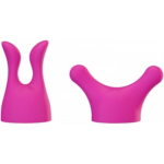 Palm Power Massager Heads Body 2 Pack Pink