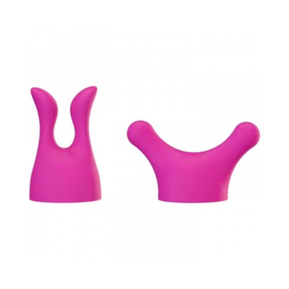 Palm Power Massager Heads Body 2 Pack Pink
