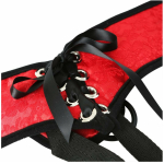 Sportsheets Red Lace Corsette Strap On - Image 3
