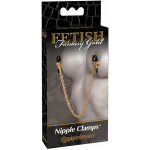 Fetish Fantasy Gold Chain Nipple Clamps - Image 3