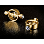 Fetish Fantasy Gold Magnetic Nipple Clamps