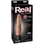 Real Feel Deluxe No 3 7 inches Vibrator Beige - Image 2