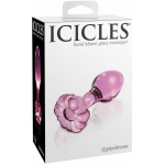 Icicles No 48 Pink Glass Butt Plug - Image 3