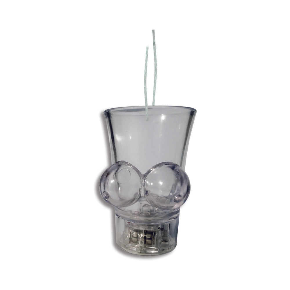 Light Up Boobie Shot Glass With String