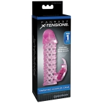 Fantasy Vibrating Couples Cage - Pink - Image 3