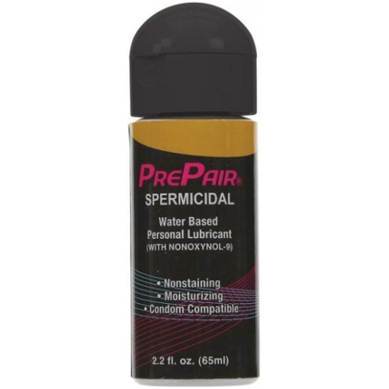 Prepair Spermicidal Lubricant 2.4oz Bottle