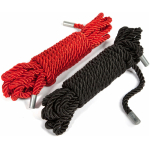 Fifty Shades Of Grey Restrain Me Bondage Rope Twin Pack (1 Red/ 1 Black)