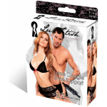 Lux Fetish Doggie Style Support Black Sex Sling - Image 2