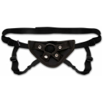 Lux Fetish Neoprene Strap On Harness Black O/S