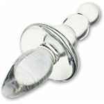 Glas Titus Beaded Butt Plug