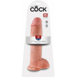 King Cock 11" Cock - Beige - Image 3