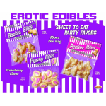 Pecker Bites Strawberry Candy 16 Pieces Bag - Image 2