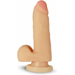 X5 5 Inches Cock With Suction Cup Beige