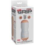 Tight Grip Pussy/Mouth Masturbator Beige - Image 3